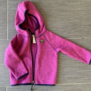 LL Bean fleece zip Jacket